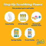 Scrub Mommy Dual Sided Sponge with Soft Absorbent and Scratch Free Scrubbing Sides 3 Count
