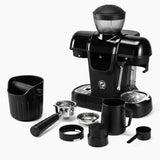 iCafilas ME2603 Semi-Automatic Espresso Coffee Maker with Integrated Burr Grinder