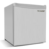 Sharp, Mini Refrigerator 75 Liters (2.6 CFT), Tropical Compressor, Lock, SJ-K75XK-SL3 – Grey