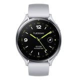 Xiaomi Watch 2 Sliver Case With Gray TPU Strap