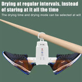 Smart Foldable Portable Clothes & Shoes Dryer with Customizable Drying Modes & Timer Control
