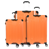 Smart Polo, 3-Piece Luggage Set – ABS Expandable Suitcases (28"/24"/20")