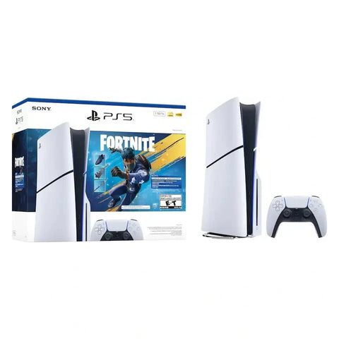 Sony PlayStation 5 Slim Disc Edition – Fortnite Flowering Chaos Voucher Bundle - 1TB