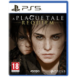 Game case for 'A Plague Tale: Requiem' on PS5 with two characters on the cover.