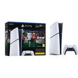 مجموعة : جهاز Sony PS5 الإصدار الرقمي (Slim Console Digital) مع قسيمة لعبة EA FC 26 مع غطاء الحماية DOBE لجهاز PS5 الإصدار الرقمي - باللون الأحمر الوردي (Rose Red).