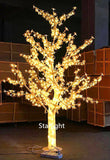 Sparkling LED Crystal Cherry Blossom Tree Light with Multicolor Lighting Modes & Water-Resistant Design - 1.5M