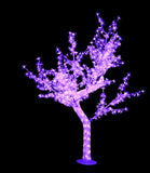 Sparkling LED Crystal Cherry Blossom Tree Light with Multicolor Lighting Modes & Water-Resistant Design - 1.5M
