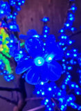 Sparkling LED Crystal Cherry Blossom Tree Light with Multicolor Lighting Modes & Water-Resistant Design - 1.5M
