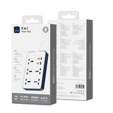 WiWU Wi-S006 PS524 20W GaN 11-in-1 Multifunction Power Strip