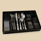 24pcs cutlery set with gift box