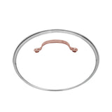 Arshia SS014-3315, 32cm Stainless Steel Shallow Pan With 2 Lids
