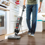 Hoover Streamline Wet & Dry Stick Vacuum Cleaner for Hard Floors – One-Step Cleaning, Dual Tank, LCD Display