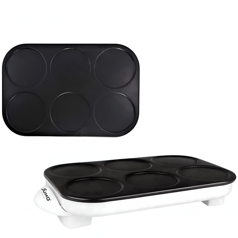 Sumo, 1200W Electric Crepe Maker with 6 Non-Stick Molds (SX-8160)