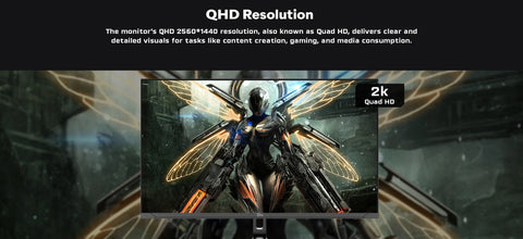 شاشة ألعاب تويستد مايندز سلسلة Eclipse مسطحة مقاس 32 بوصة، QHD، 165 Hz، 1 ms، Fast VA