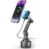 TOPGO Cup Phone Holder Wireless Charger - Black