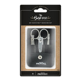 The Barb’Xpert 4-Piece Travel Manicure Set – Nail Clippers, Tweezers, Scissors & File