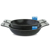 Thermo AD Granite Egg Pan Set 2 PCS 20-22 CM