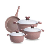 ثيرمو آد طقم أواني الطهي جرانيت ليليا 7 قطع