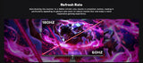 Twisted Minds Blaze Series Flat 27" QHD - 180HZ 0.5MS Fast IPS HDMI 2.1 Gaming Monitor