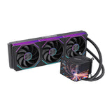 Twisted Minds ThunderFlow 360mm Liquid CPU Cooler with 6.6" Smart IPS Display - Black