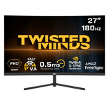 Twisted Minds, 27'‘ Curve, FHD 180Hz, VA, 0.5ms, HDMI2.0, HDR Gaming Monitor