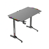 Twisted Minds TM-T-1060-RGB, T Shaped Gaming Desk Carbon Fiber Texture
