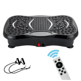 Black Bull Crazy Fit and Vibration Massage Plate, Carbon Fibre Vibration Plate, Vibration Plate for 150-Speed Adjustable with 120 kg Capacity