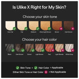 Ulike X IPL Laser Hair Removal Device, 61.4°F Ice-Cooling, Dual Lights, Skin Sensor & SHR Mode for Nearly Painless, Long-Lasting Hair Removal, 3 Modes Tailored