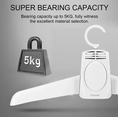 Umate Portable Clothes & Shoes Dryer with PTC Ceramic Heating Technology & Compact Travel-Friendly Design - 150W
