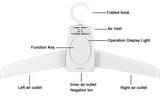 Umate Portable Clothes & Shoes Dryer with PTC Ceramic Heating Technology & Compact Travel-Friendly Design - 150W