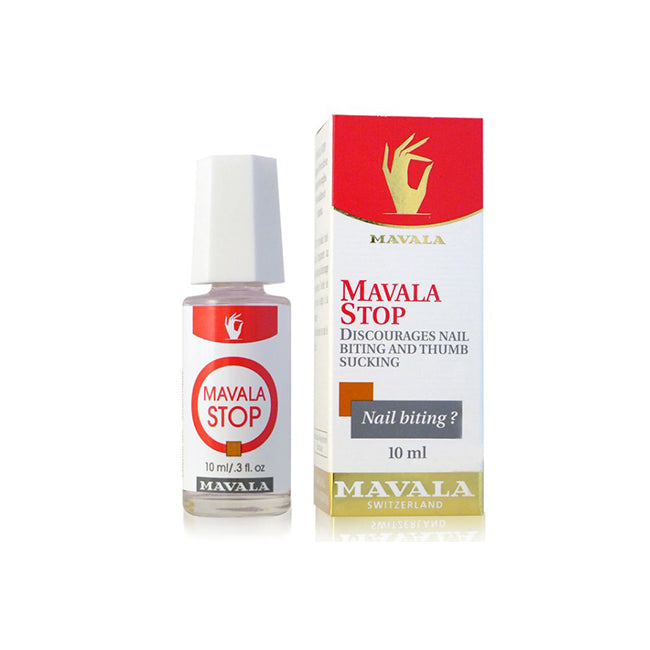Mavala Stop Nail Biting & Thumb Sucking Deterrent – 10ml | Bitter-Tasting Clear Nail Treatment for Adults & Children Mavala Stop Nail Biting & Thumb Sucking Deterrent – 10ml | Bitter-Tasting Clear Nail Treatment for Adults & Children