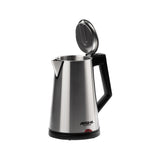 Arshia EK133-2392, Stainless Steel Electric Kettle, 1.7L Fast Boil, Safety Protection, 1800W ā Silver