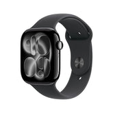 Apple Watch Series 11 Gps + Cellular 46Mm Jet Black Aluminium Case With Black Sport Band - M/L