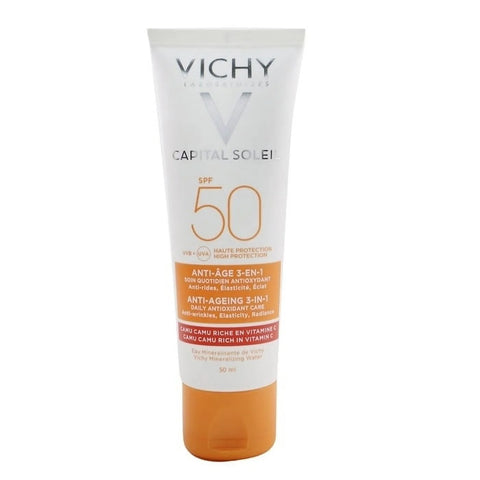 Vichy Capital Soleil SPF50 Anti-Ageing 3-in-1 50ml Unisex
