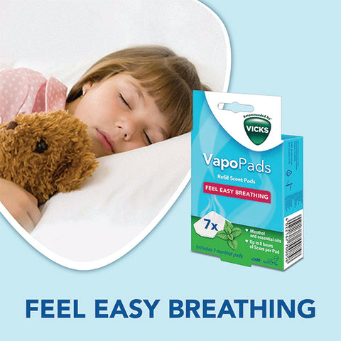 Vicks VH7, VapoPads Menthol Scent, 7 Pads