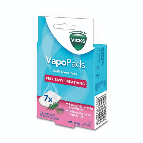 Vicks VBR7E, VapoPads Rosemary & Lavendar Scent, 7 Pads