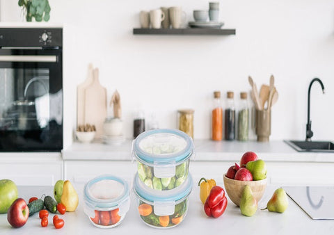 Westinghouse, 3-Piece Round Glass Storage Set