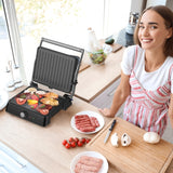 Westinghouse, Retro Contact Grill 2200W with Adjustable Temperature & 180° Open Plates