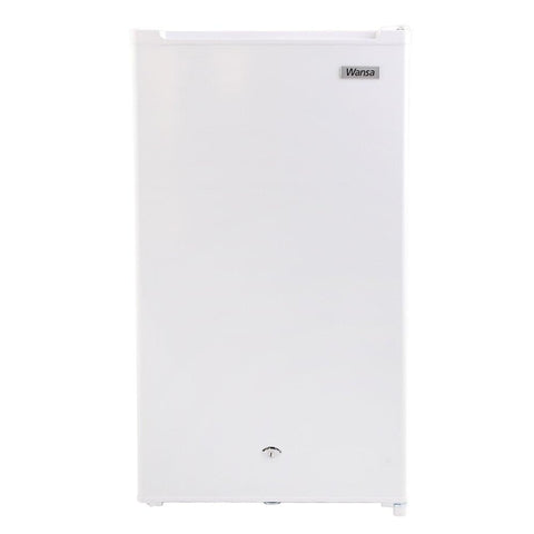 Wansa 3.3 CFT Single Door Mini Refrigerator – 95 L Compact Mini Fridge (White)
