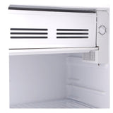 Wansa 3.3 CFT Single Door Mini Refrigerator – 95 L Compact Mini Fridge (White)