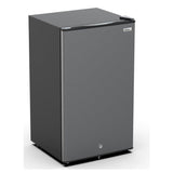 Wansa Single Door Refrigerator 3.4 CFT 95L – Stainless Steel Mini Fridge