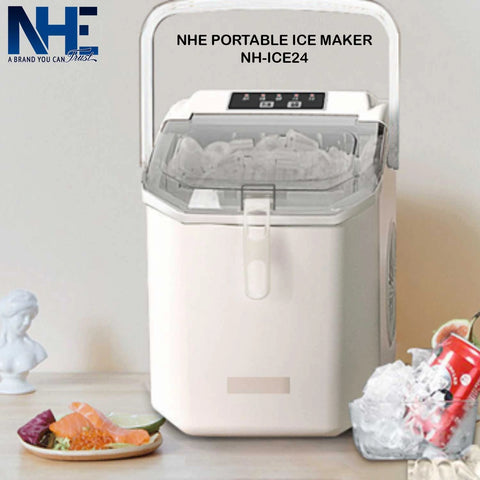 إن إتش إي صانعة الثلج المحمولة موديل NH-ICE24