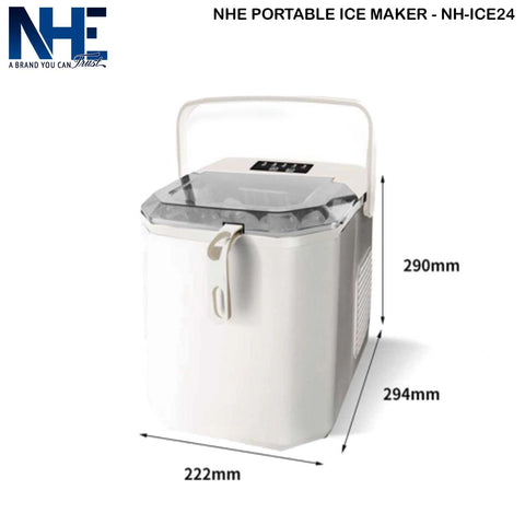 إن إتش إي صانعة الثلج المحمولة موديل NH-ICE24