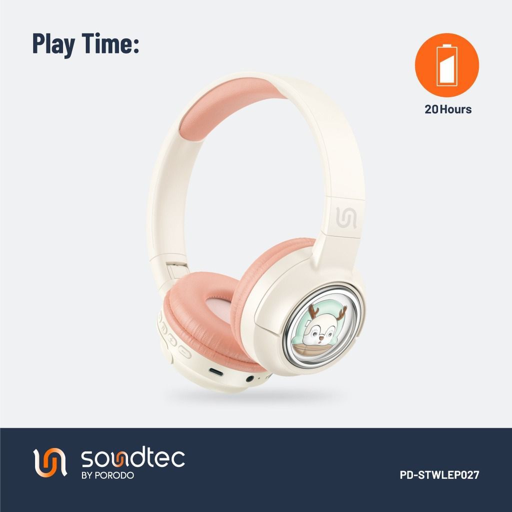 Buy Porodo Soundtec Moose Wireless Kids Headphone Online in Be3ah Kuwait Buy Porodo Soundtec Moose Wireless Kids Headphone Online in Be3ah Kuwait