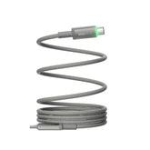 WiWU, 100W Maglink Magnetic USB-C Cable – Fast Charging, Nylon Braided with Zinc Alloy Connectors
