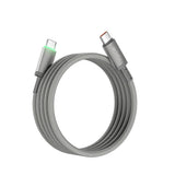 WiWU, 100W Maglink Magnetic USB-C Cable – Fast Charging, Nylon Braided with Zinc Alloy Connectors