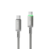 WiWU, 100W Maglink Magnetic USB-C Cable – Fast Charging, Nylon Braided with Zinc Alloy Connectors