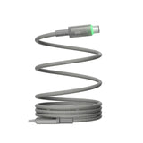 WiWU, 100W Maglink Magnetic USB-C Cable – Fast Charging, Nylon Braided with Zinc Alloy Connectors