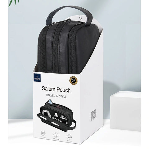 WiWU, Salem Travel Pouch Big Capacity – 3 Layer Waterproof Organizer with YKK Zipper