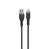 WiWU, USB-A to Lightning Cable 1m – 2.4A Fast Charging Nylon Braided (Wi-C068)